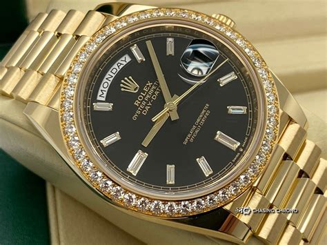 rolex day-date diamond price|rolex day date 40 prices.